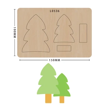 

Tree knife mold molds, wood mold cutting die decoration, model L0536, suitable for common die cutting machines on the market