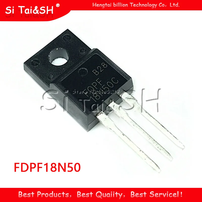 5 шт. FDPF18N50 18N50 = 18N20 18N60 TO-220F | Электронные компоненты и принадлежности