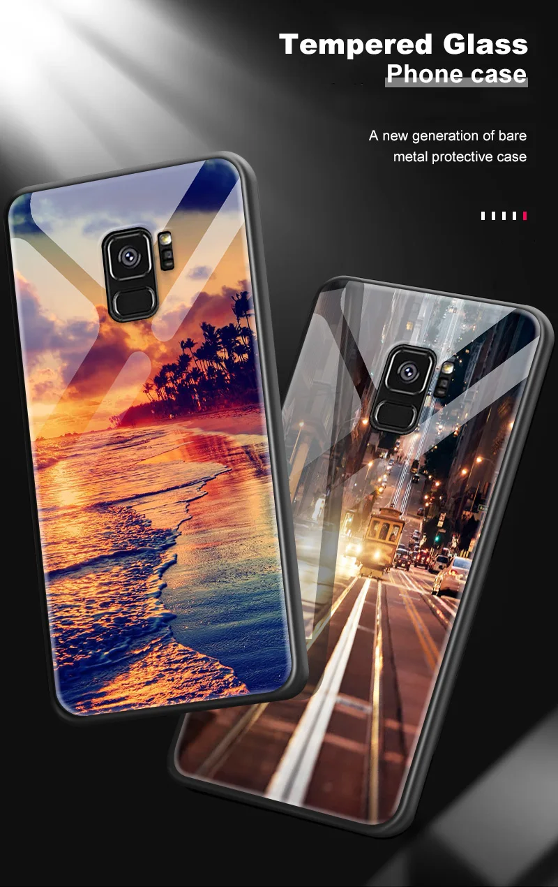 Роскошный силиконовый чехол для samsung Galaxy A10 A20 A30 A40 A50 A70 A80 A90 A6S A8S закаленное Стекло чехол J4 плюс M10 M20 M30 S9 Fundas