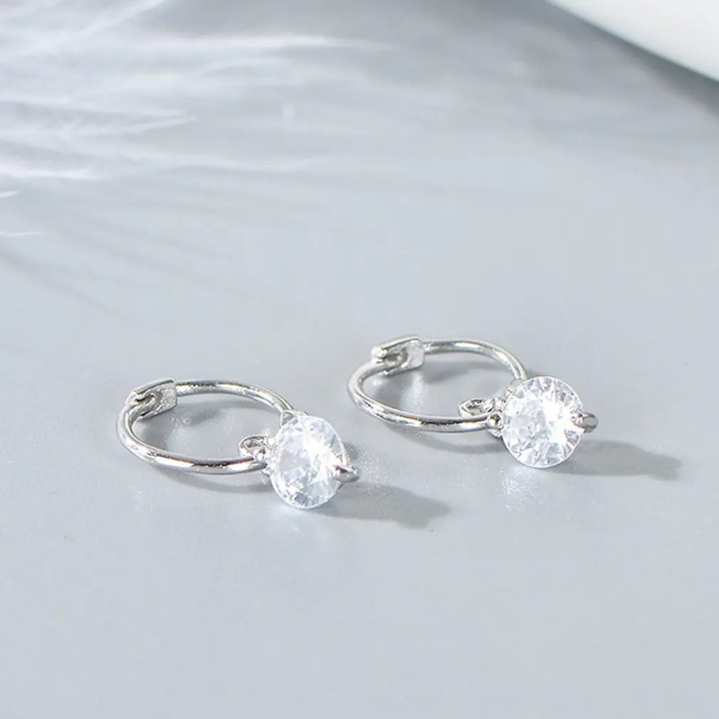 Круглые серьги, серьги из стерлингового серебра, модные серьги, трендовые серьги, Ретро стиль, дикие серьги