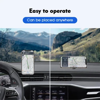 LCHEERS Car Phone Holder Magnetic Universal Magnet Phone Mount For iPhone X Xs 12 Max Samsung Car Mobile Cell Phone Holder Stand - Image 5