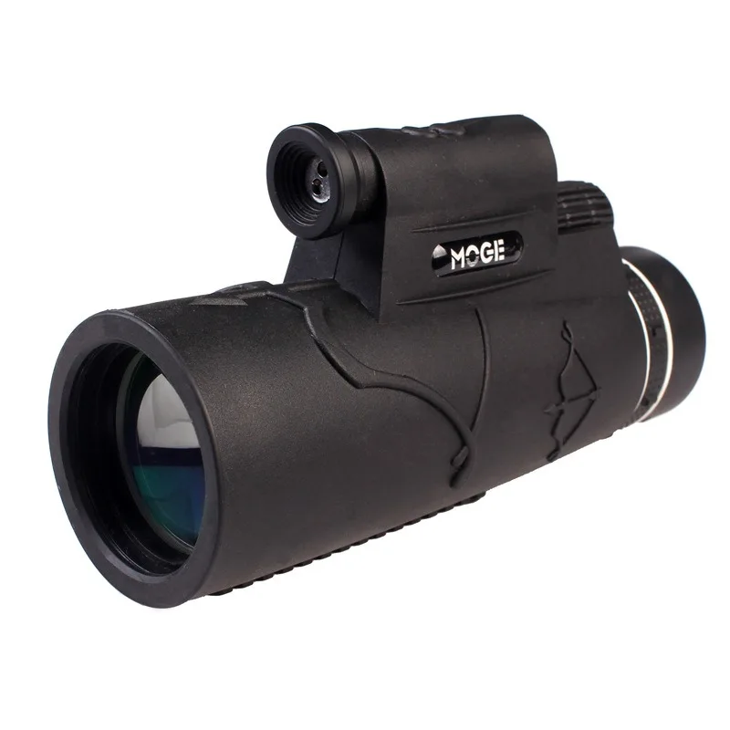 Monocular Powerful Zoom Handheld Telescope With Light Portable Waterproof Hunting Camping Hiking With Tripod Clip