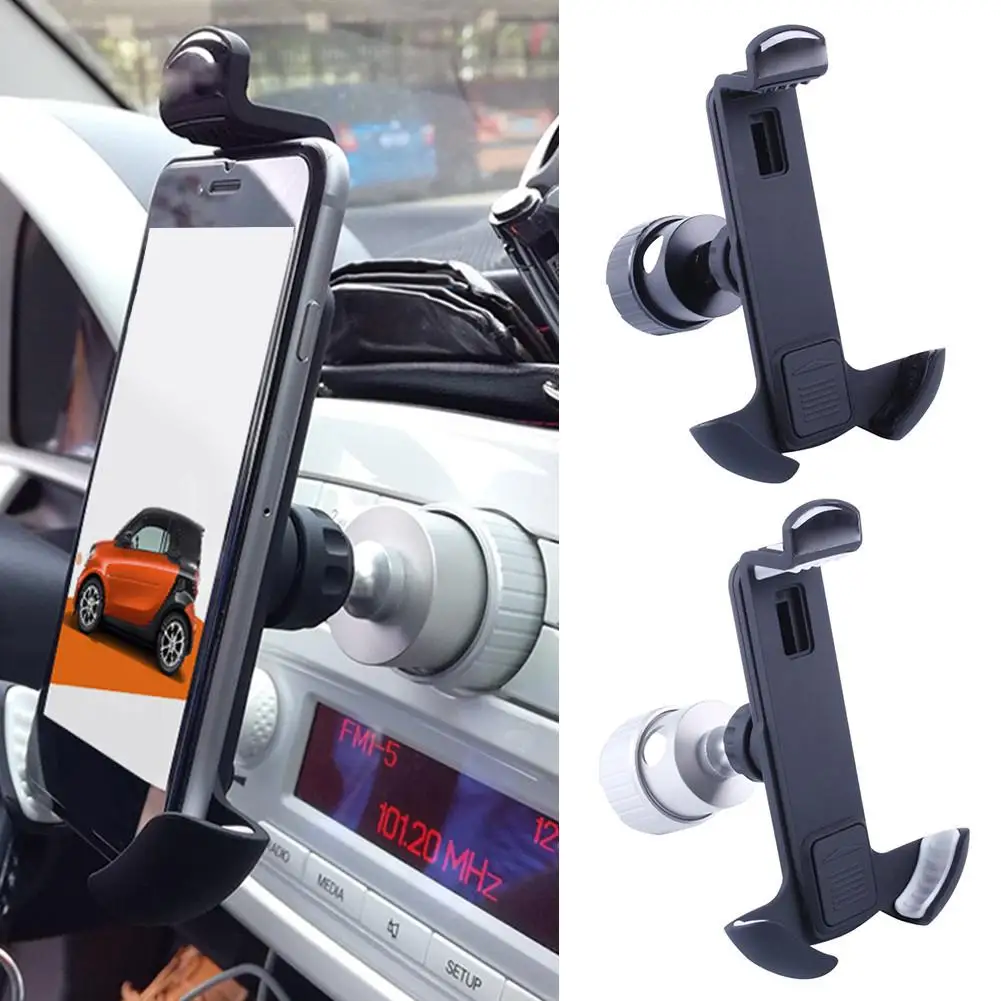 

Mini Portable Fixed Mobile Phone Holder Car Phone Holder Navigation Charging Mount for Smart 453 Model Forfour Fortwo