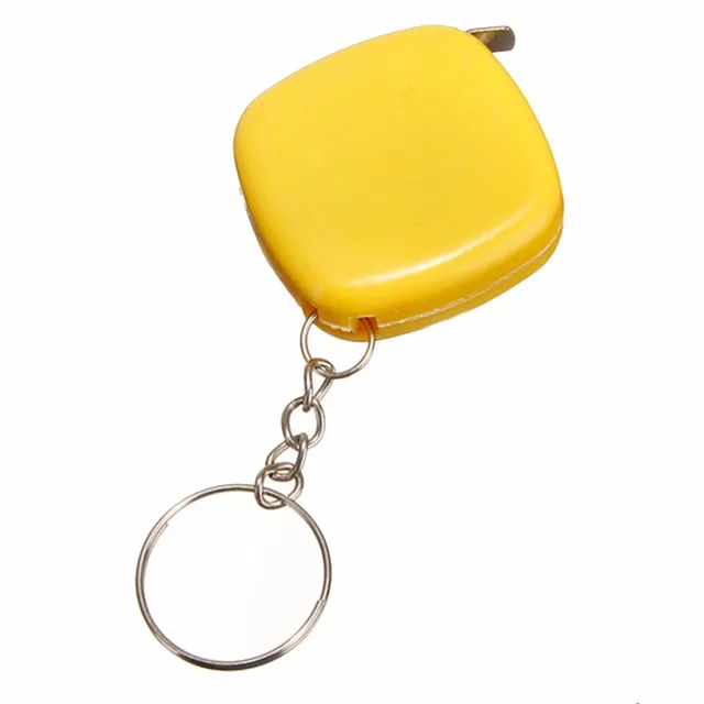 1PCS Cute 1 Meter car Keyring Tool Popular Mini Measuring Tape Portable  Keychain Color Random - AliExpress
