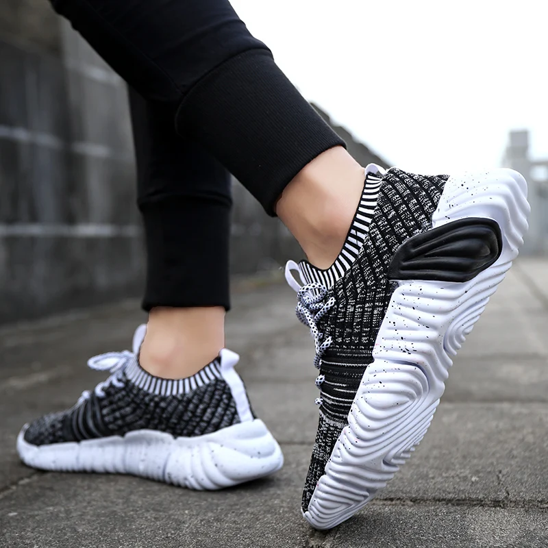 Модные весенне-осенние кроссовки в стиле хип-хоп с подсветкой; дышащие мужские повседневные кроссовки для бега; Tenis Masculino; мужские кроссовки