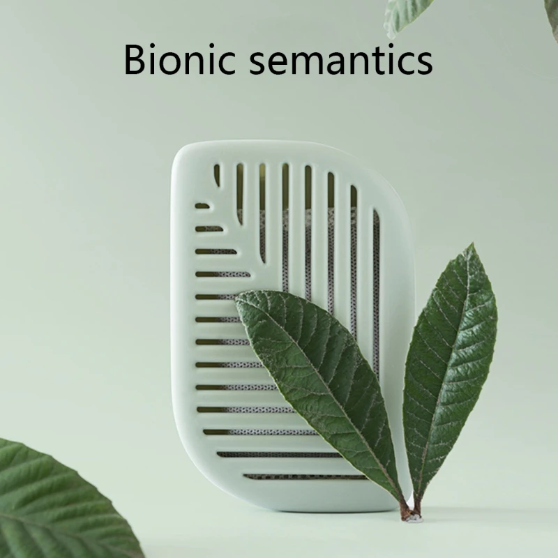 

Green Leaf Shaped Fridge Refrigerator Air Fresh Box Refrigerator Charcoal DeodorizerActive Silica Smell Absorber