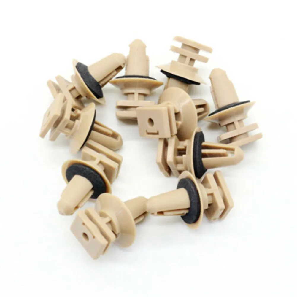 

Stable Performance Seal Ring Clip With Seal Ring 10 PCS 51477117532 Beige FOR BMW car Accessories door sill plate clips