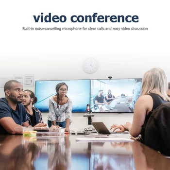 

1080P FHD Webcam with Microphone for Live Streaming Digital USB Video Recorder for Home Office USB Plug N Play Web Camera
