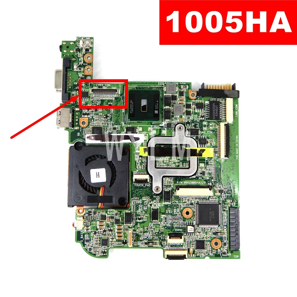 Материнская плата для ноутбука 1005HA ASUS Eee PC 100% тест Бесплатная доставка |