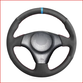 

MEWANT Black Suede Steering Wheel Cover for Toyota RAV4 1998-2003 Celica 1998-2005 Corolla (US) 2003-2008 Matrix 2003-2008 MR2