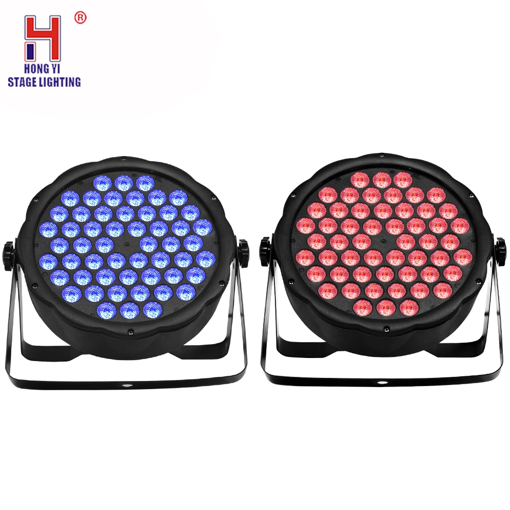 

Par led 54 professional stage light led par 54x3w party lights high brightness for dj show wedding Xmas 2pcs/lot