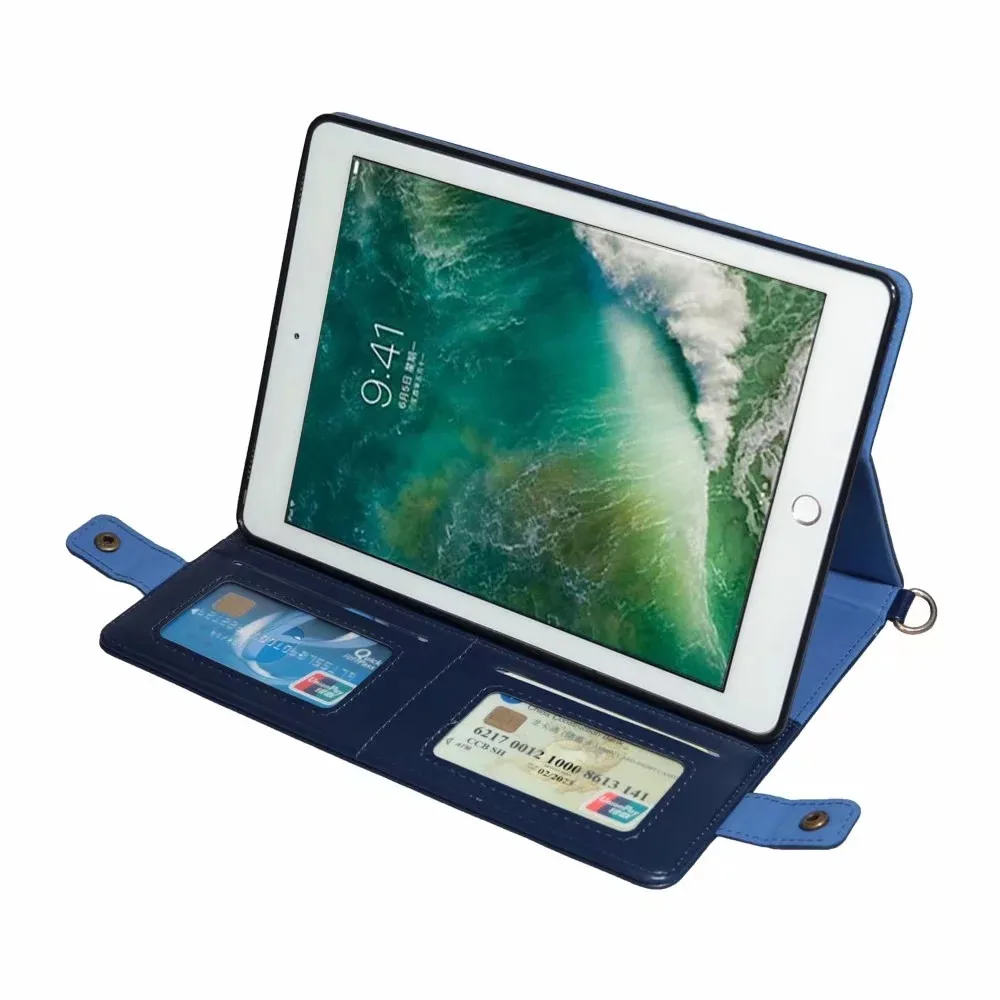 Высокое качество из искусственной кожи чехол для iPad Pro 10,5 дюймов чехол для планшета Funda для нового iPad Air 3 10,5 с ручной полосой+ пленка
