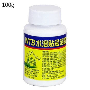 

100g Gilding Glue Gold Leaf Foil Water-based Glue for Metal Foil Sheets Arts