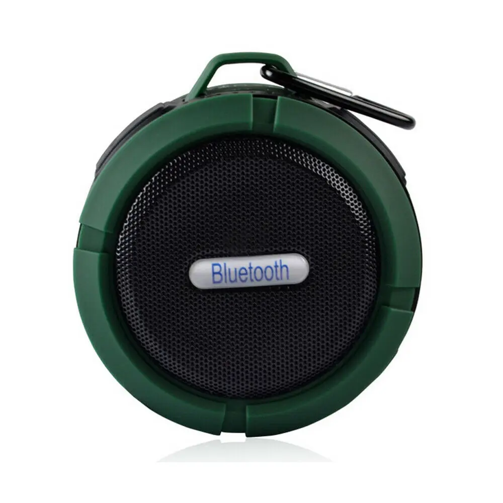 H84067G Bluetooth беспроводной Душ динамик Портативный hands-free Музыкальный Микрофон для душа, ванной комнаты, автомобиля, велосипеда, пляжа и на открытом воздухе - Название цвета: H84067G