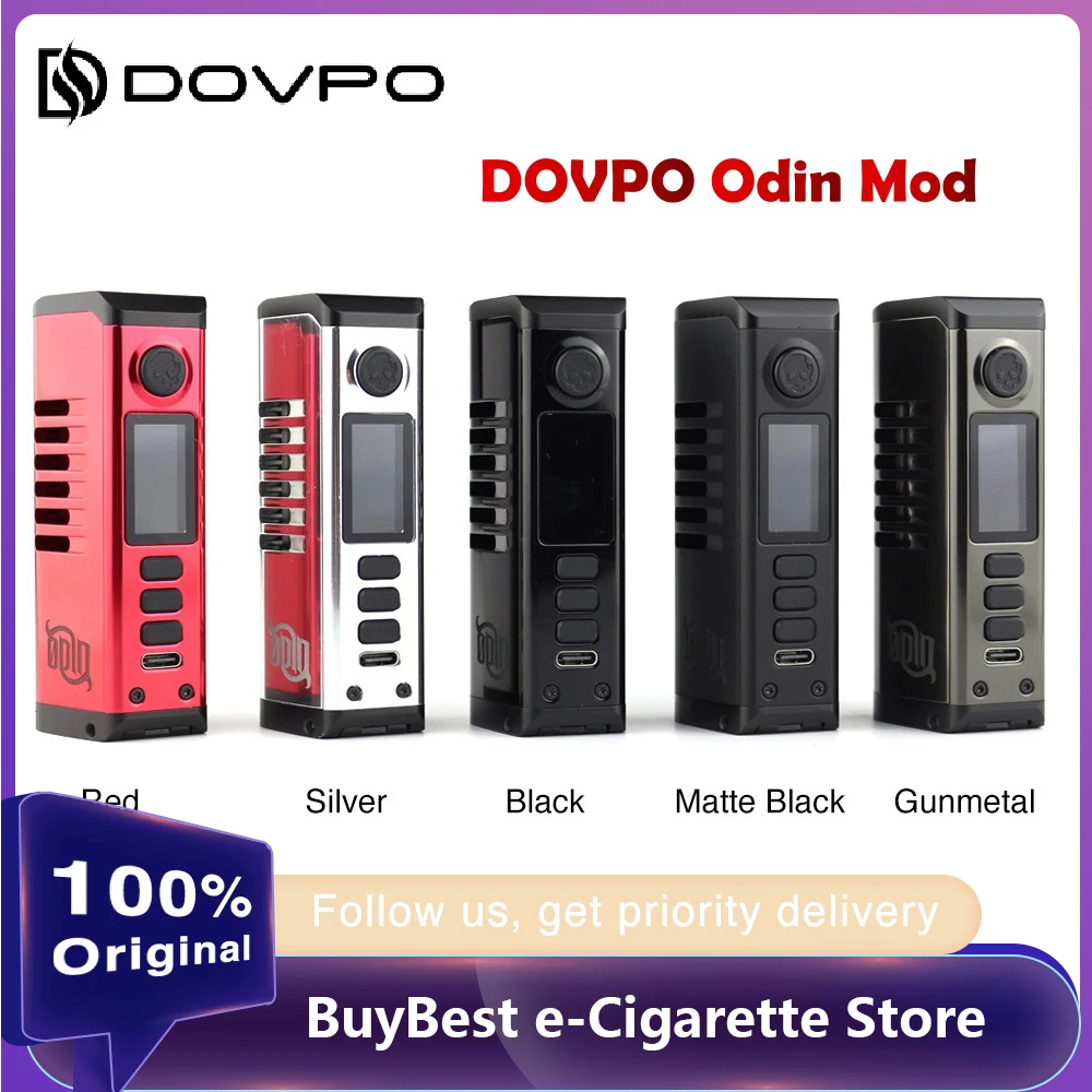 Оригинальный мод DOVPO Odin 100 Вт с питанием от одной батареи 18650/20700/21700 электронная