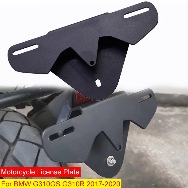 Motorcycle Parts License Plate Holder Tail Tidy Aluminum Bracket For