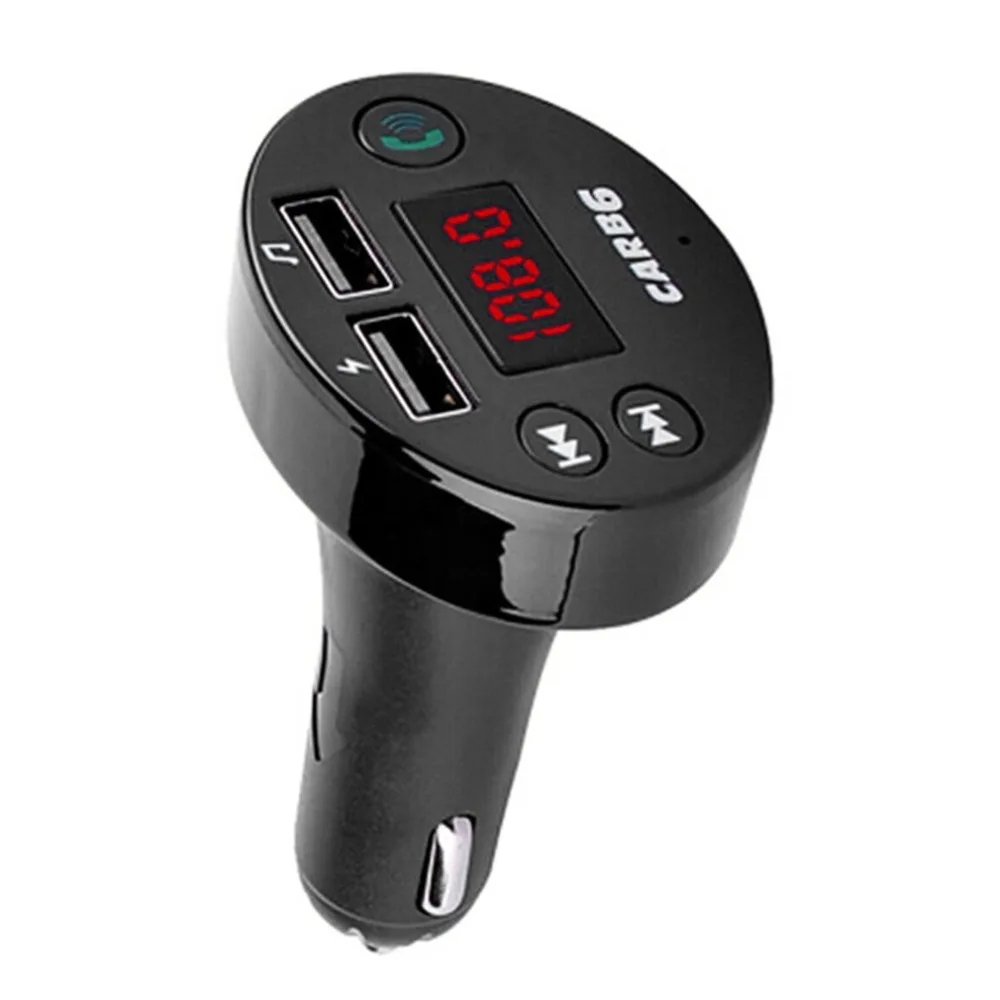 B6 Автомобильный MP3-плеер Hands-Free Телефон карта вставки зарядка Универсальный Автомобильный передатчик беспроводной передатчик Usb зарядное устройство