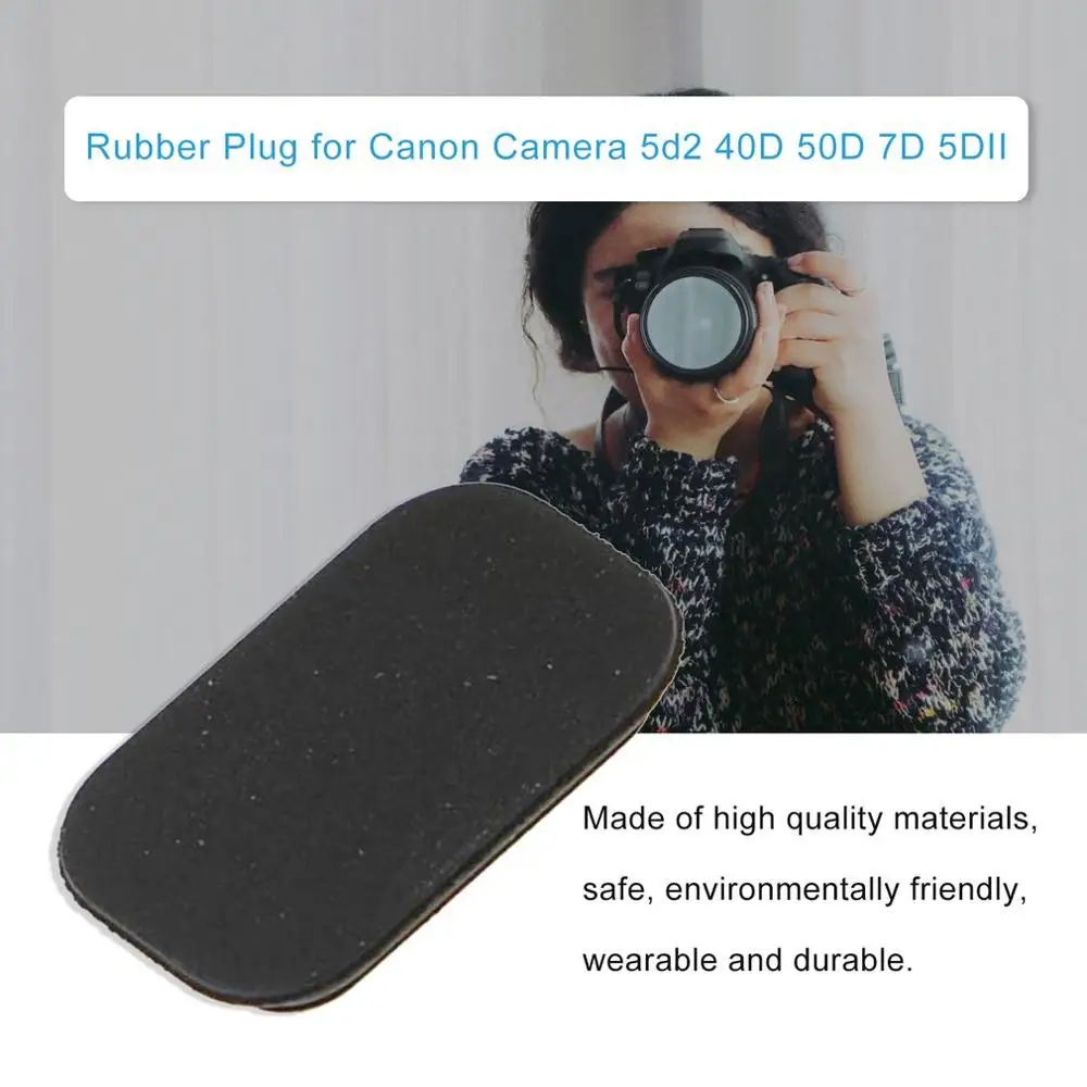 USB квадратный разъем нижний аксессуар интерфейс резиновый окуляр для Canon 5d2 40D 50D 7D 5DII Камера Ремонт Запасная часть
