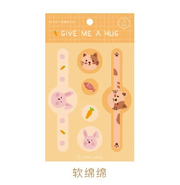 3 шт./упак. Hug наклейка для запечатывания серии стикеры для детей DIY дневник в стиле Скрапбукинг фото Ablums - Цвет: A