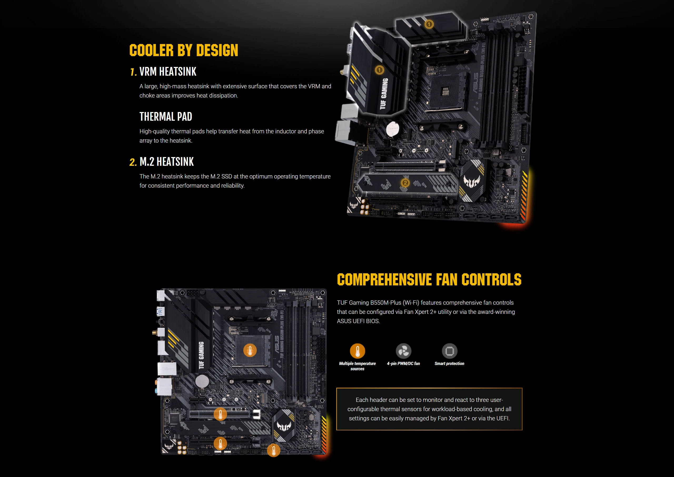 AMD Ryzen 7 5700G R7 5700G CPU + ASUS TUF GAMING B550M PLUS (WI-FI) Motherboard Suit Socket AM4 All new but without cooler best pc mother board