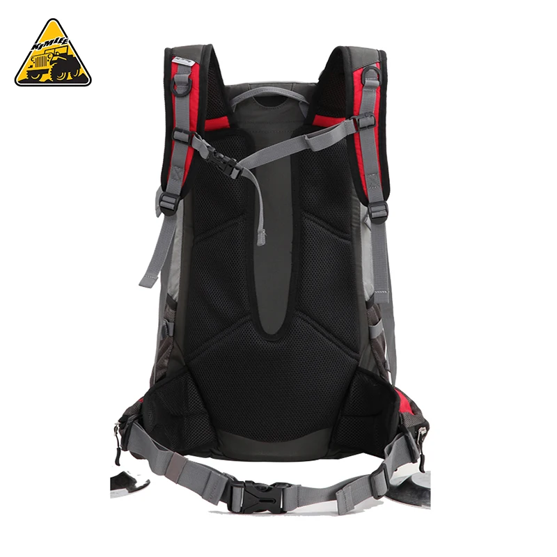 40L Outdoor Sport Bag Rucksack Waterproof Climbing Camping Travel Hiking Mountaineering Trekking Backpack with Rain Cover