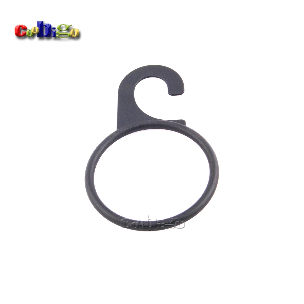 12pcs O Ring Inner Diameter 60mm& 34mm Plastic Black Round Snap Hook Hanger For Backpack Strap Apparel Bags Parts Accessories