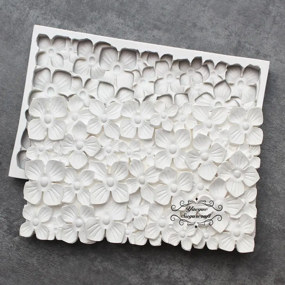 CK-SM-2328 Yueyue Sugarcraft Boder силиконовая форма в виде цветка розы помадка форма для украшения торта инструменты форма для шоколадной мастики штукатурка - Color: CK-SM-2328
