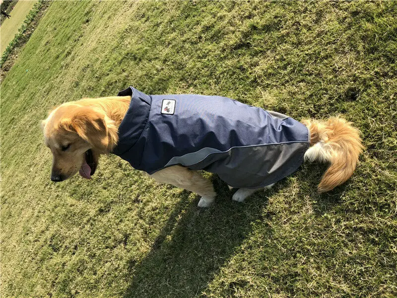 Fleece Warm Pet Dog Coat Winter Jacket Clothes Sweater Waterproof Apparel UK