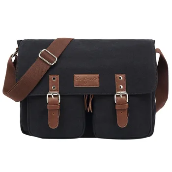 

Men's Vintage Canvas Bag Casual Crossbody Bag High Quality Postman Travel Bag