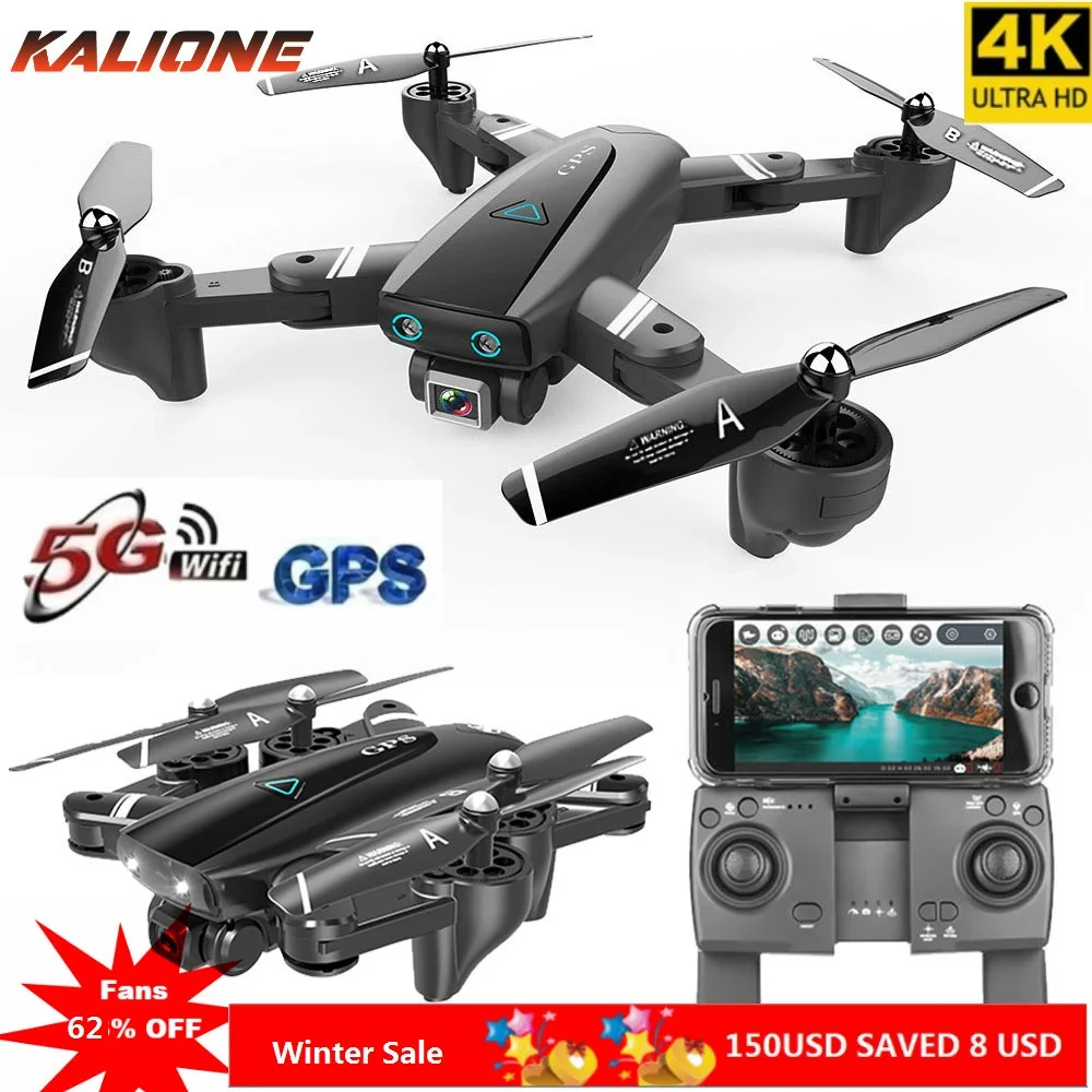 k com Câmera Wifi Drone hd ar Pix Anti-shake Quadrocopter Fpv rc Quadcopter Dron Selfie Siga-me 5g Gps 4