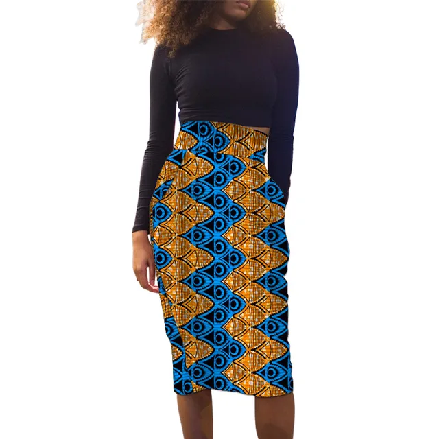 Vwaire African Pencil Skirt - Image 5