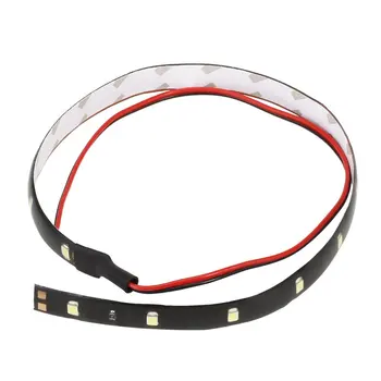 

newWaterproof 30CM 15LED Super Bright Auto Car Strip Light Flexible Daytime Running Motorcycle Truck Car Strip Light Lamp