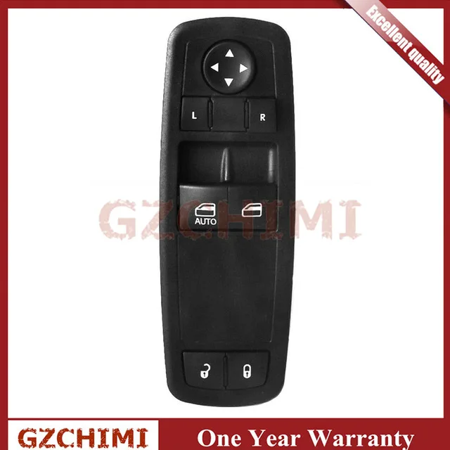 1pcs 04602627AGm High Quality Left Driver Master Window Lock Mirror Switch For Chrysler Dodge Jeep - Color: 1pcs