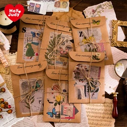Dimi – papier séries mémoire de temps rétro, 23 pièces/paquet, matériel comprenant une corde de signet, papier Journal, journaux, Scrapbooking, Journal poubelle 