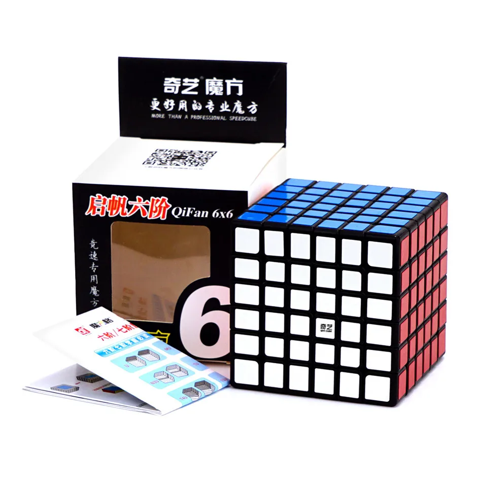 Магический куб puzzl QiYi(XMD) QiFan S 6x6x6 6x6 Профессиональный скоростной кубик Обучающие игрушки twist wisdom Чемпион соревнования куб Z