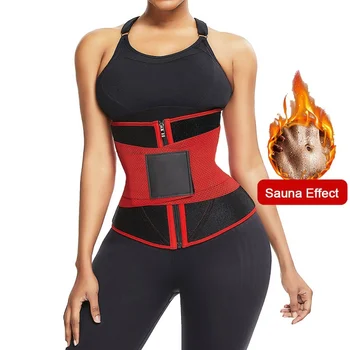 

Women Waist Trainer Corset Sweat Belt Weight Loss Cincher Body Shaper Trimmer Workout Fitness Burning Girdle Gym Belt Shapewear