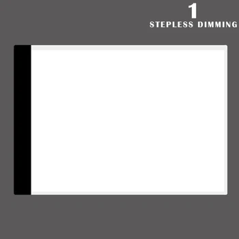 

LED A4 Light Panel Graphic Digital Tablet Copyboard Dimmable Brightness for Drawing Diamond Painting Hot Sales