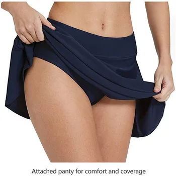 

Women Beach Vacation Casual Skirt 2020 Summer Casual Solid Color Casual Pocket Mini Skirt