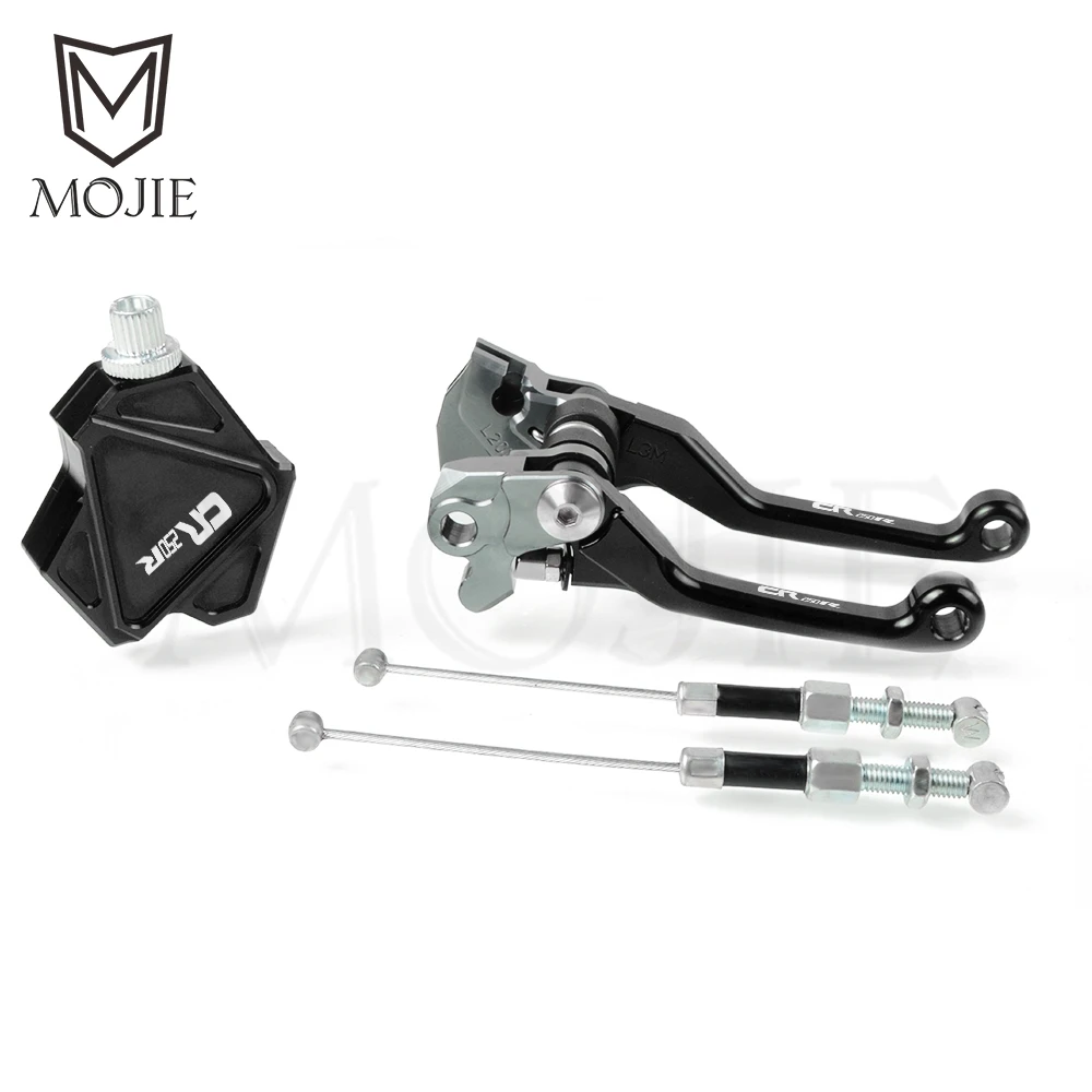 Для Honda CR250R CR 250R 250 R 1992-2003 2004-07 Мотокросс ЧПУ поворотный тормоз трюк рычаг сцепления легко тяните кабель системы мотоцикла