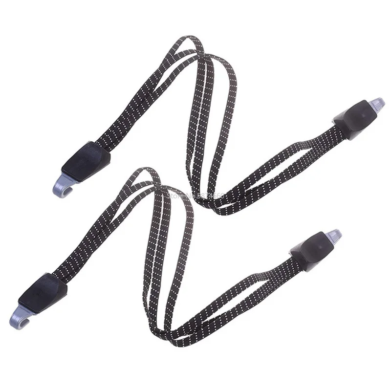 Bicycle Luggage Rope Mountain Bike Elastic Straps Cord Hooks 1PC