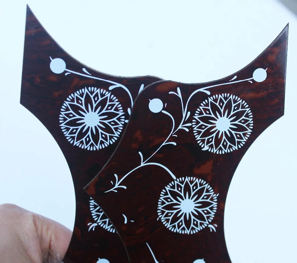 42/43 дюйма pickguards используется для акустика jumbo Гитары s резными модель накладку целлулоид Гитара защитная пластина 1,2 мм толщина
