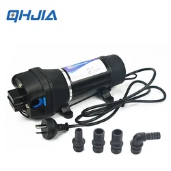 AC 220/110V Electric Mini RV Diaphragm Self-priming Booster Vacuum Reciprocating Marine High Pressure Water Supply Pump FL-32/33