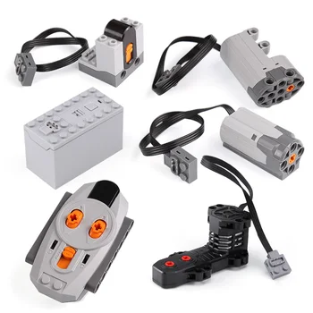 

Technical Power Functions Servo Motor Polarity Switch Train Technic Electric Motor PF Speed Remote Control Receiver Battery Box