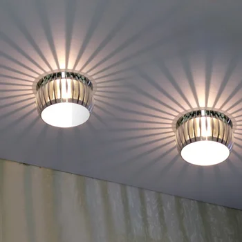

Modern Style LED Wall Ceiling Light Sconce Warm White Lighting Fixture Decor Lamp 3W QJS Shop