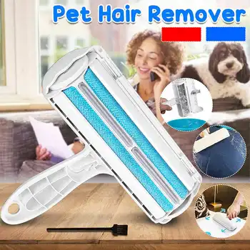 

Pet Dog Cat Fur Removing Roller Lint Brush Hair Remover Cleaning Brush Animals Hair Brush Car Clothing Couch Sofa Carpets Combs