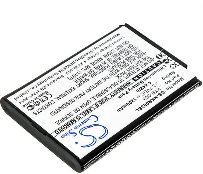 Cameron sino 1200mah аккумулятор для NINTENDO MWH710A01 3DS NN3DS KTR-003 игры, psp, NDS батареи