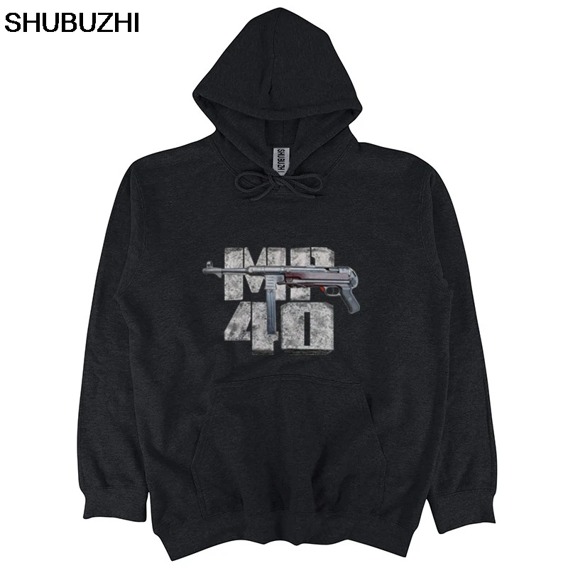 Мужская Уличная одежда shubuzhi Толстовка Mp 40 Maschinen Пистолетная Германия Wehrmacht плюс