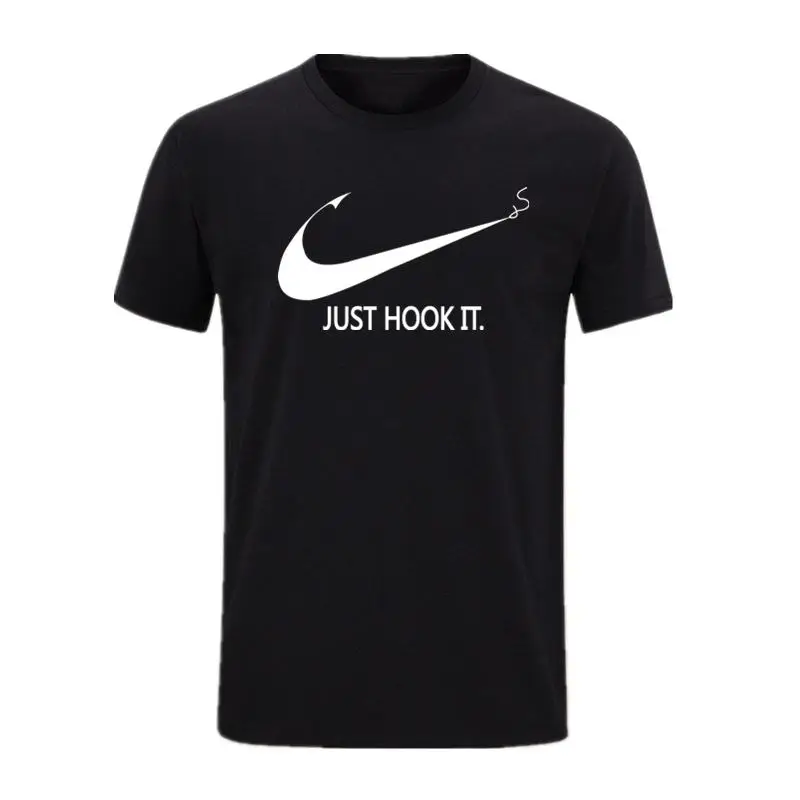 Забавная футболка, милые футболки, Homme Just Hook It, мужские повседневные хлопковые топы с короткими рукавами, крутая футболка, летний Трикотажный костюм, футболка
