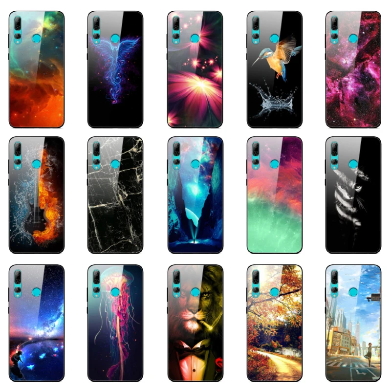 pu case for huawei Silicone Bumper For Huawei Honor 10i Case Honor 10 Lite Back Cover for Huawei Honor 10i 10 i HRY-LX1 Tempered Glass Phone case cute huawei phone cases