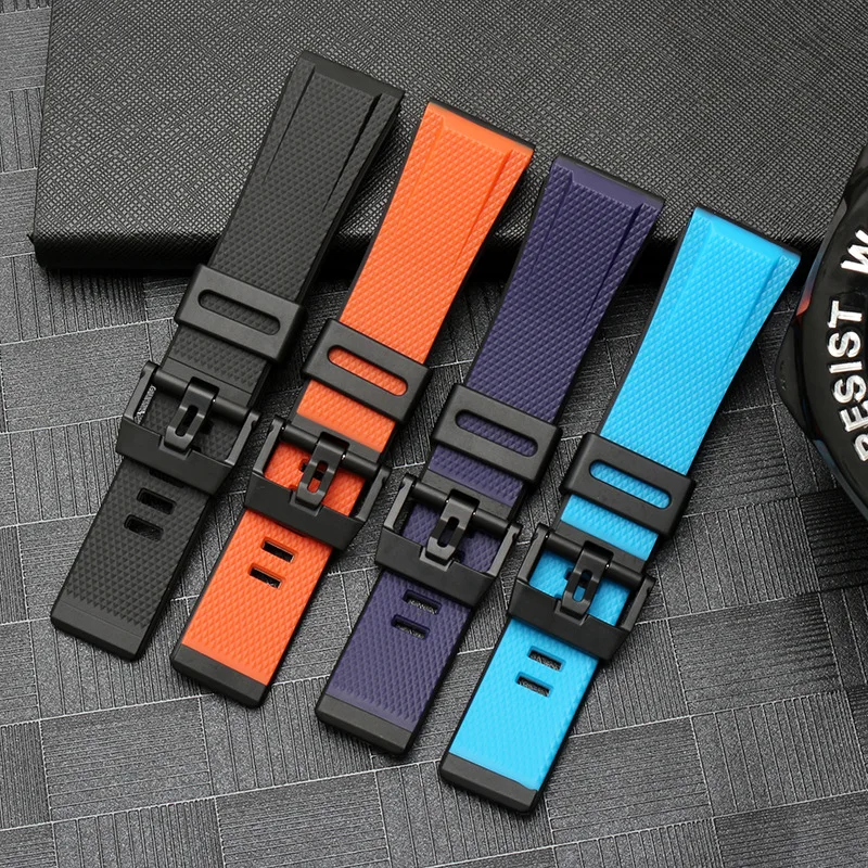 

SIKAI Original quality rubber Watchband With Case For Casio GA100 GA-110 GD120 Silicone Men's Waterproof Watch Strap With Shell
